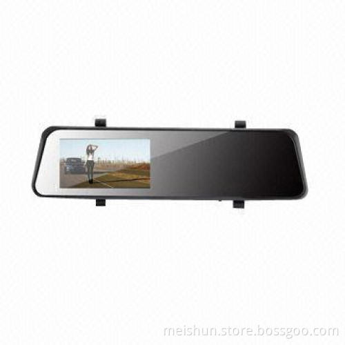 Newest Car Black Box, 1,081P Front Lens + HD 720P Dual Lens, Rear-view Mirror, Advance A10 Chip-set